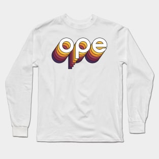 Ope! Summer Sunset Colorway Long Sleeve T-Shirt